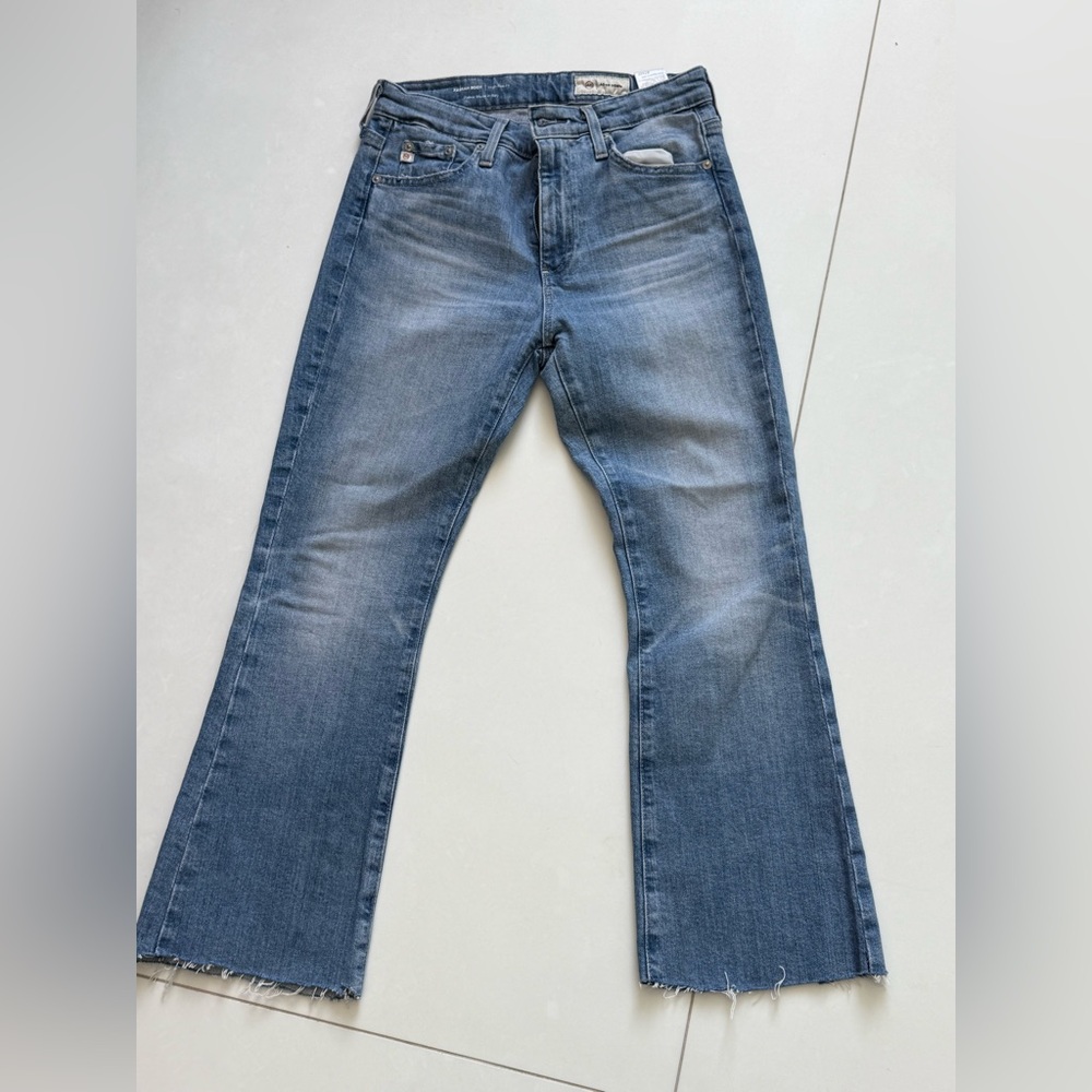 AG Adriano Goldschmied Flare Jeans in Blue